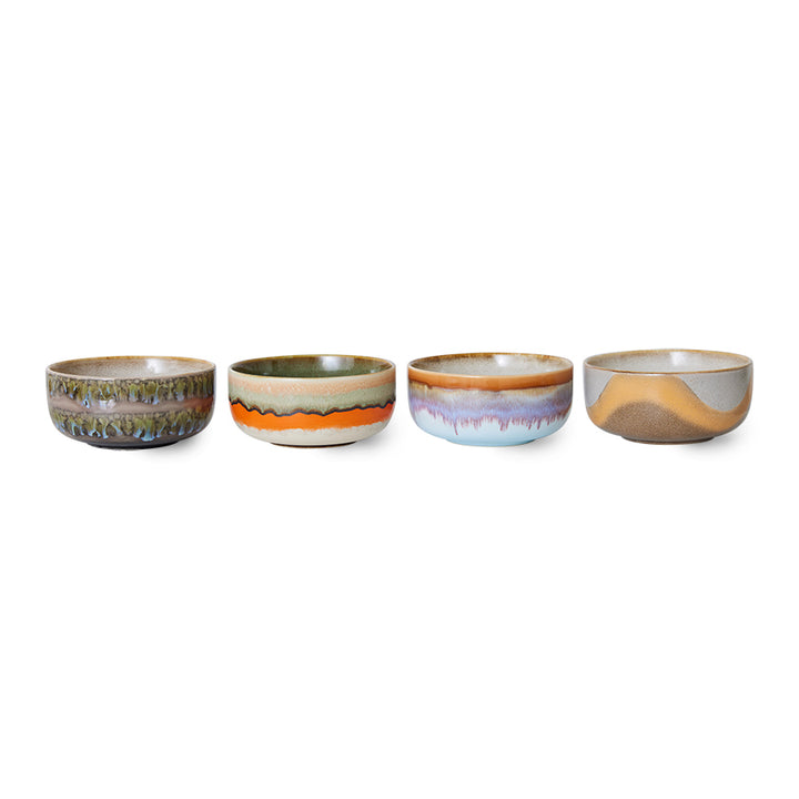 70s Ceramics: Dessert bowls reef