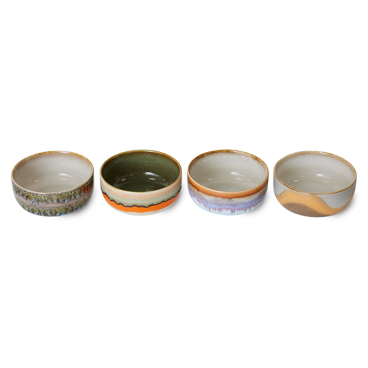 70s Ceramics: Dessert bowls reef