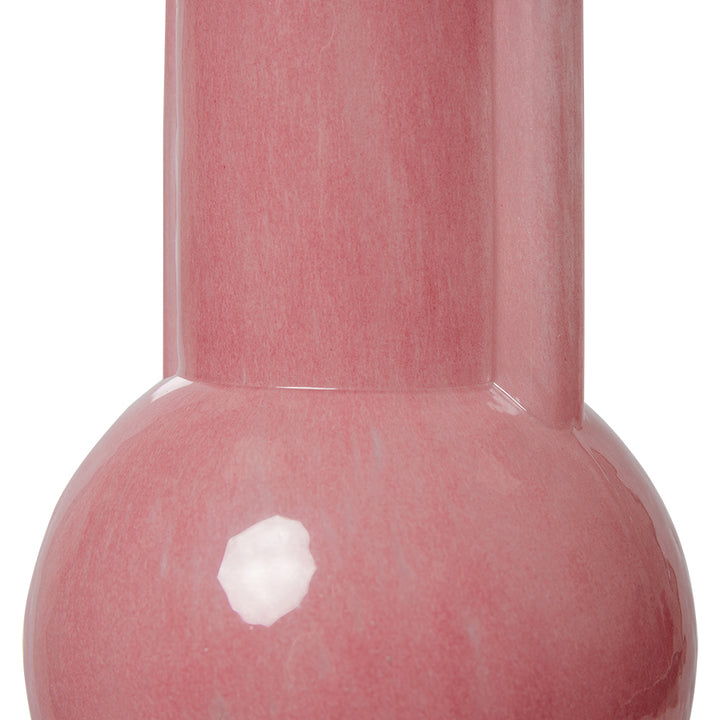 Glas Vase Flamingo