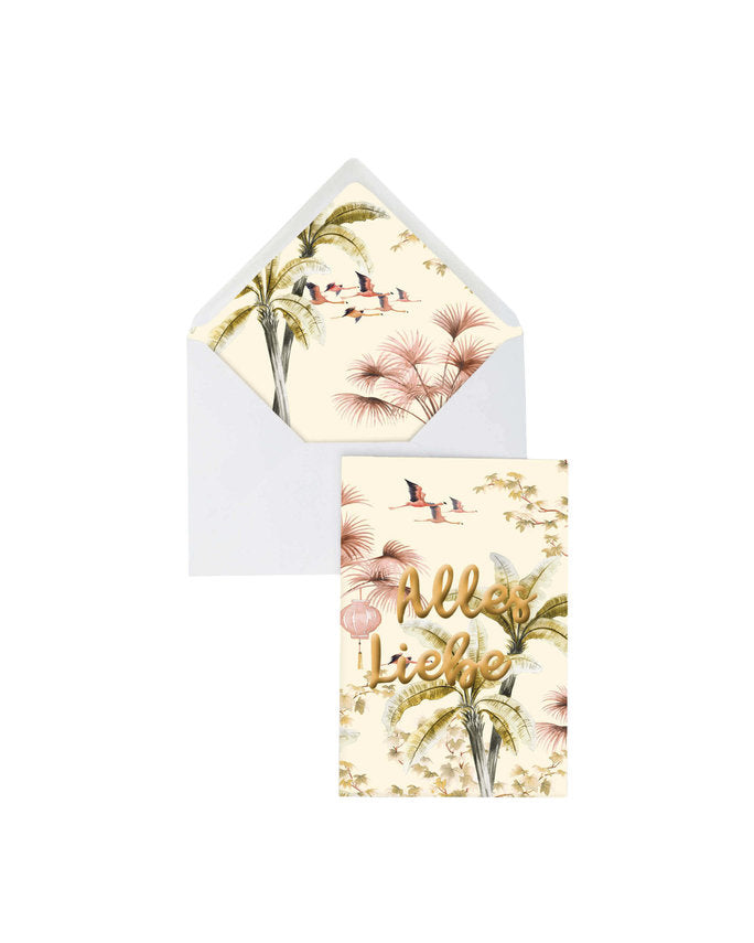 Folding card - all the best
