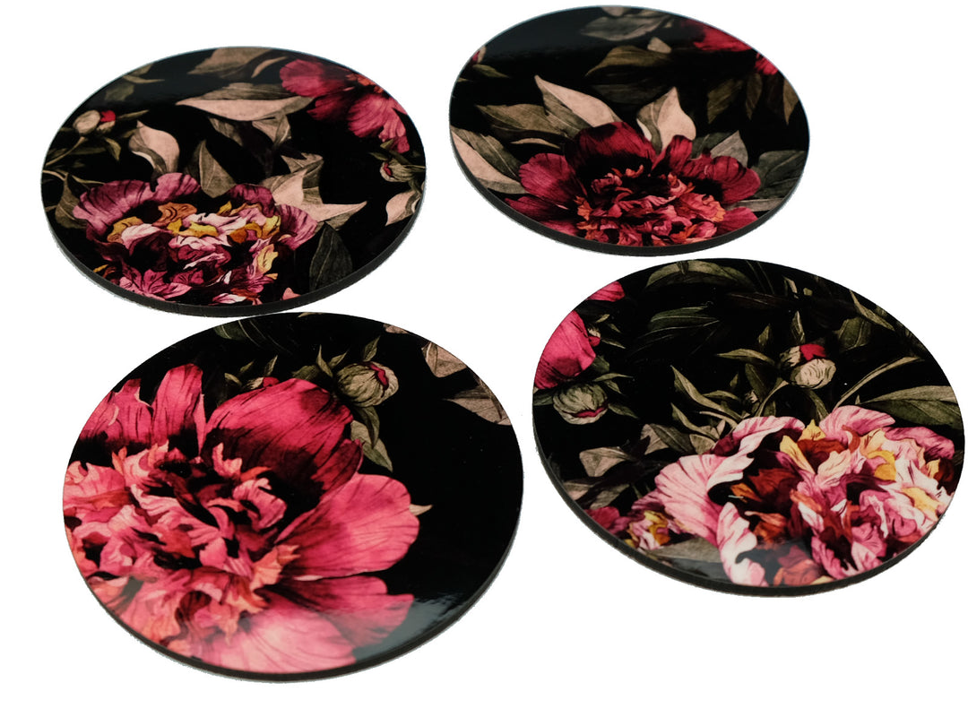 Untersetzer Peony Rund