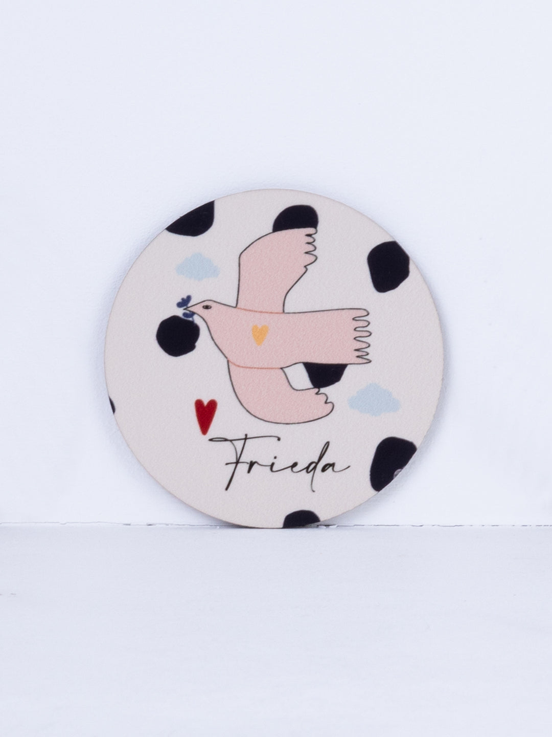 Woodies round coasters