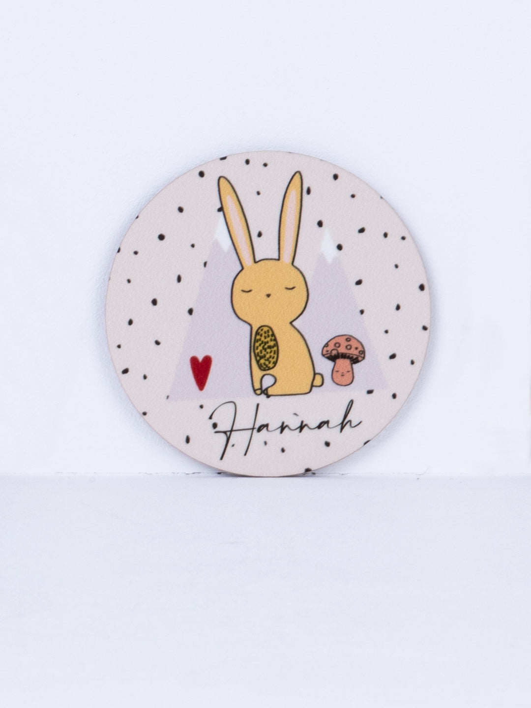 Woodies round coasters
