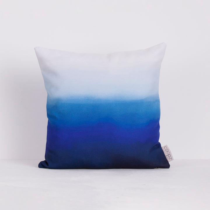 Kissenbezug Dip Dye Canvas Navy