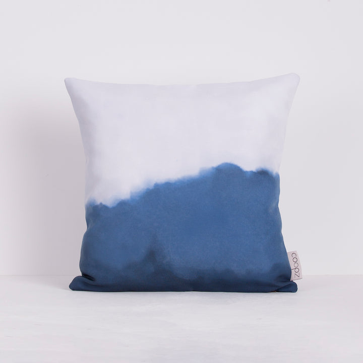 Kissenbezug Dip Dye Canvas Denim