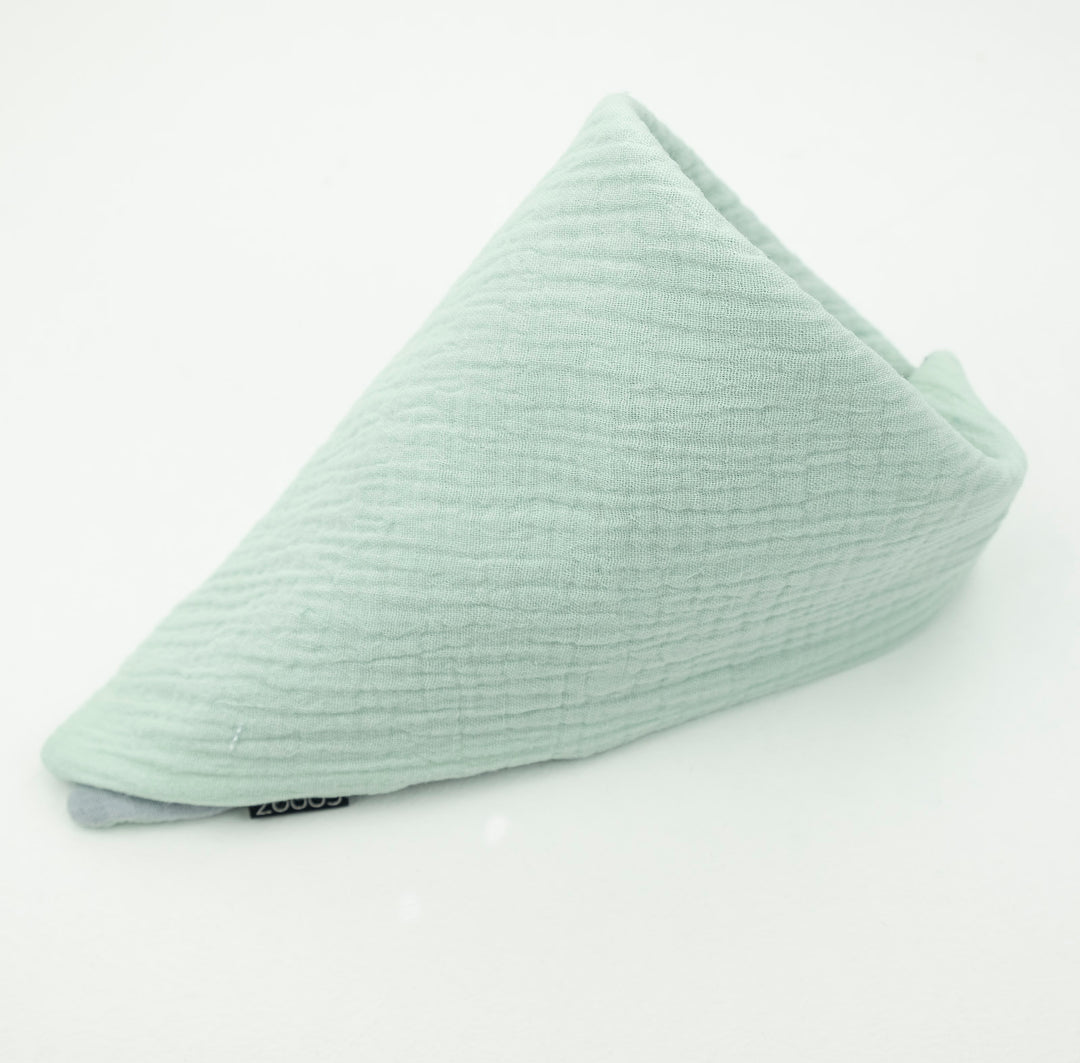 Musselin Halstuch doppelt Mint