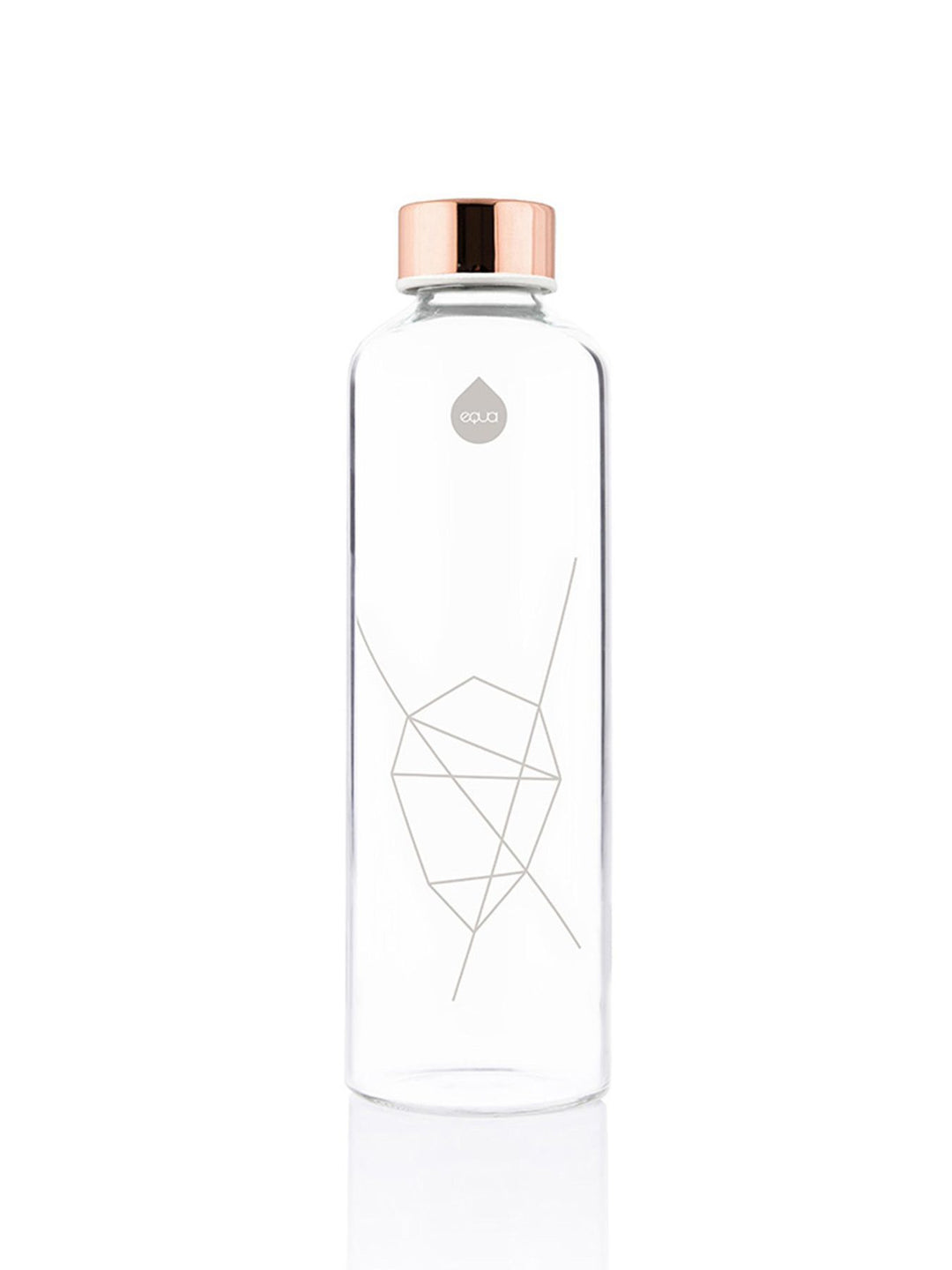 Mismatch Glasflasche mit Kunstlederhülle 750ml