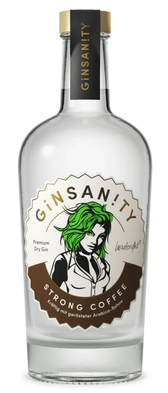 Dry Gin Strong Coffee