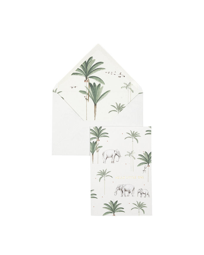 Folding card - Hello little one