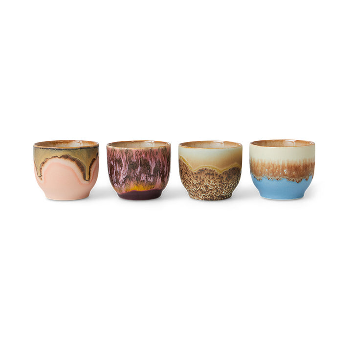 70s ceramics: Kaffeetassen Lagoon