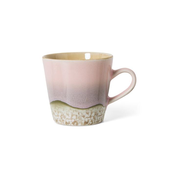 70s ceramics: Americano-Becher rococo