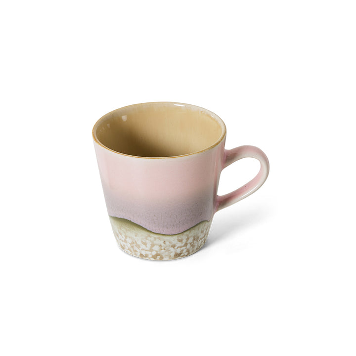 70s ceramics: Americano-Becher rococo