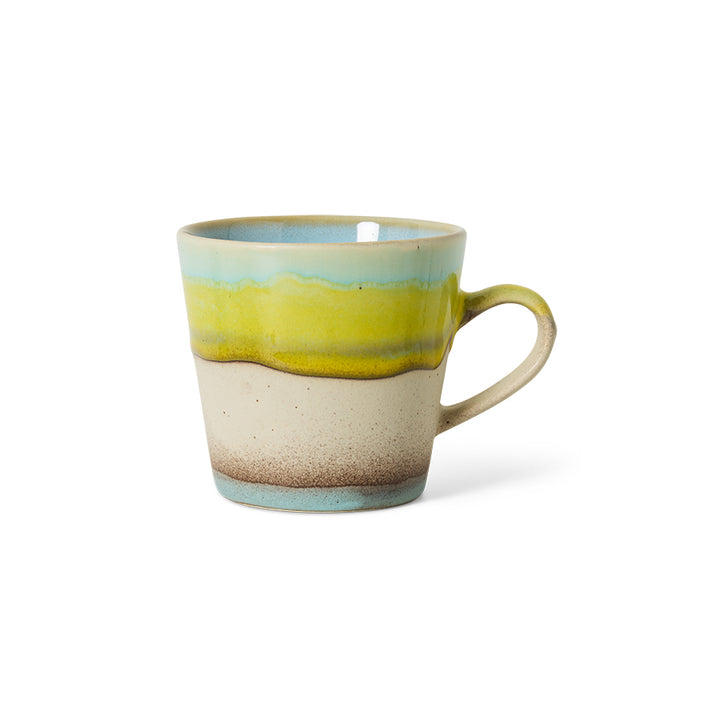 70s ceramics: Americano-Becher rococo