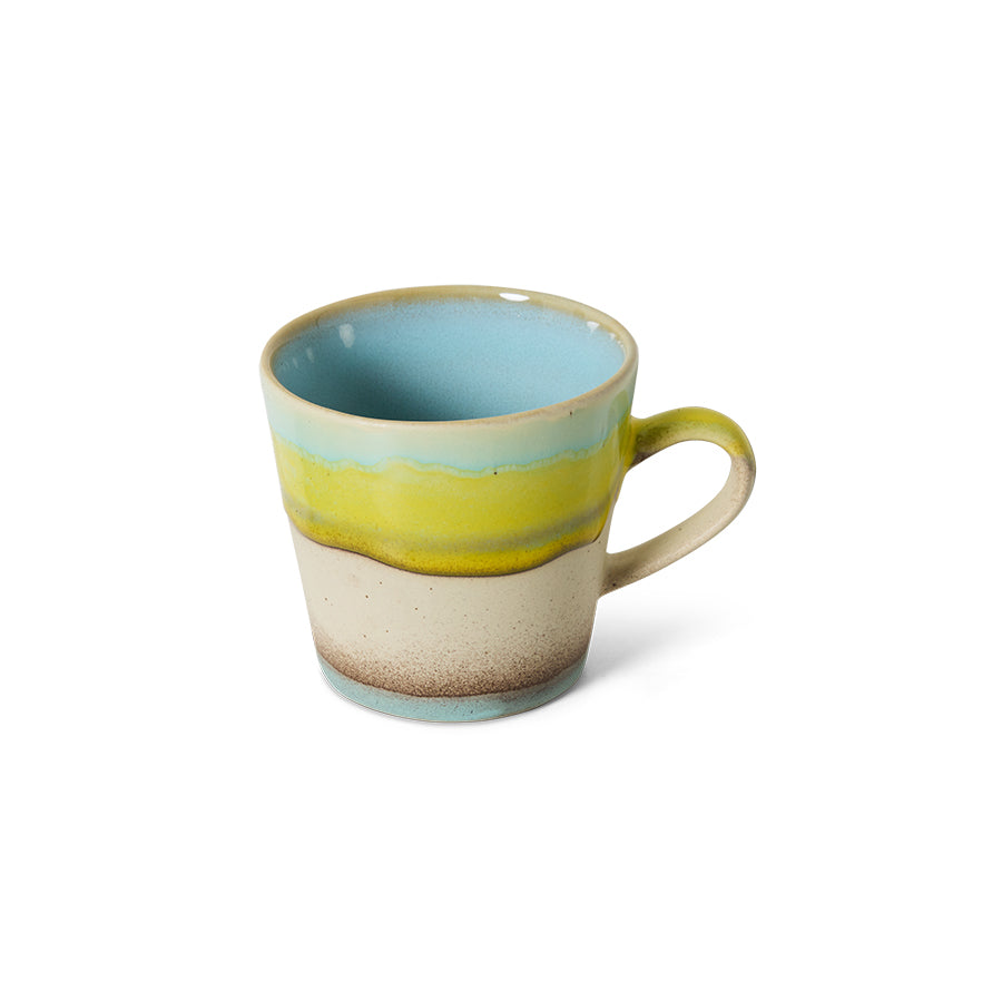 70s ceramics: Americano-Becher rococo