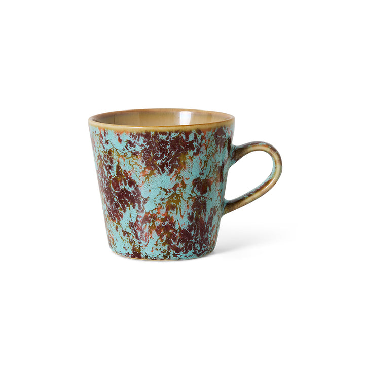 70s ceramics: Americano-Becher rococo