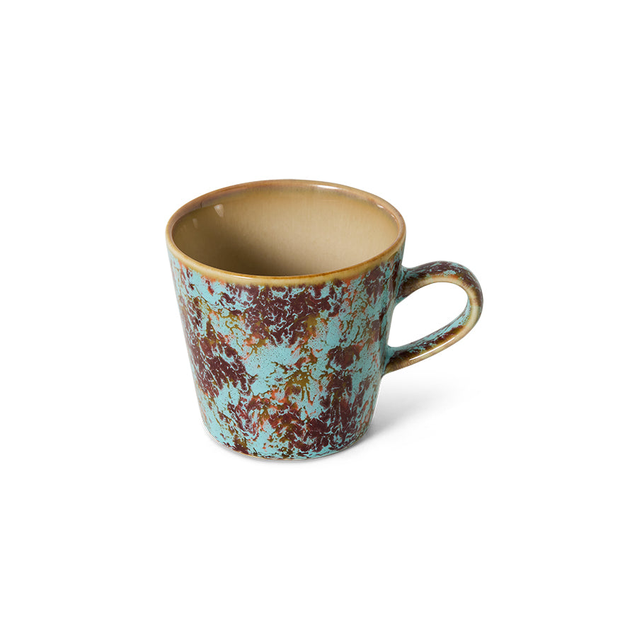 70s ceramics: Americano-Becher rococo