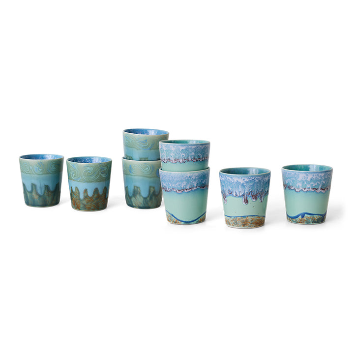 70s ceramics: Van Gogh Kaffeetasse self portrait