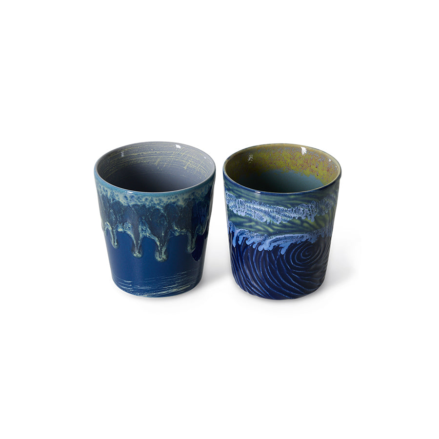 70s Ceramics: Van Gogh Coffee Mug Starry Night