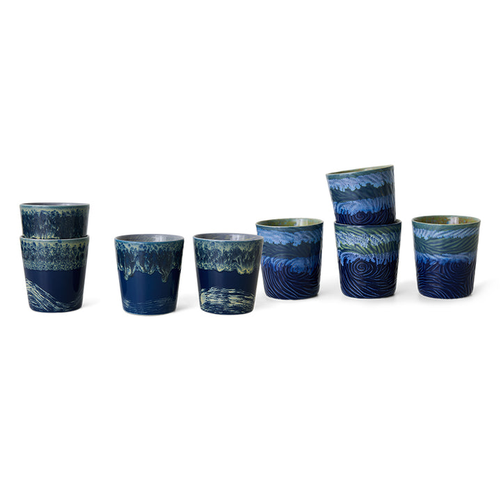 70s Ceramics: Van Gogh Coffee Mug Starry Night