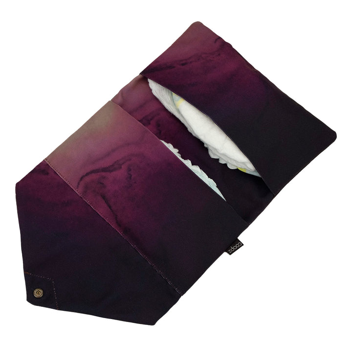 Diaper Bag Mini-Me Big Leather Oxblood