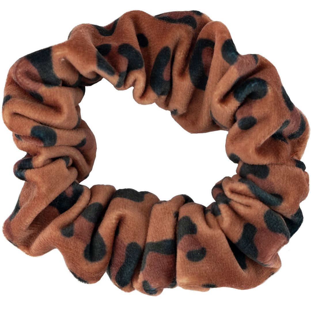 Scrunchie Sunny Leo dark print