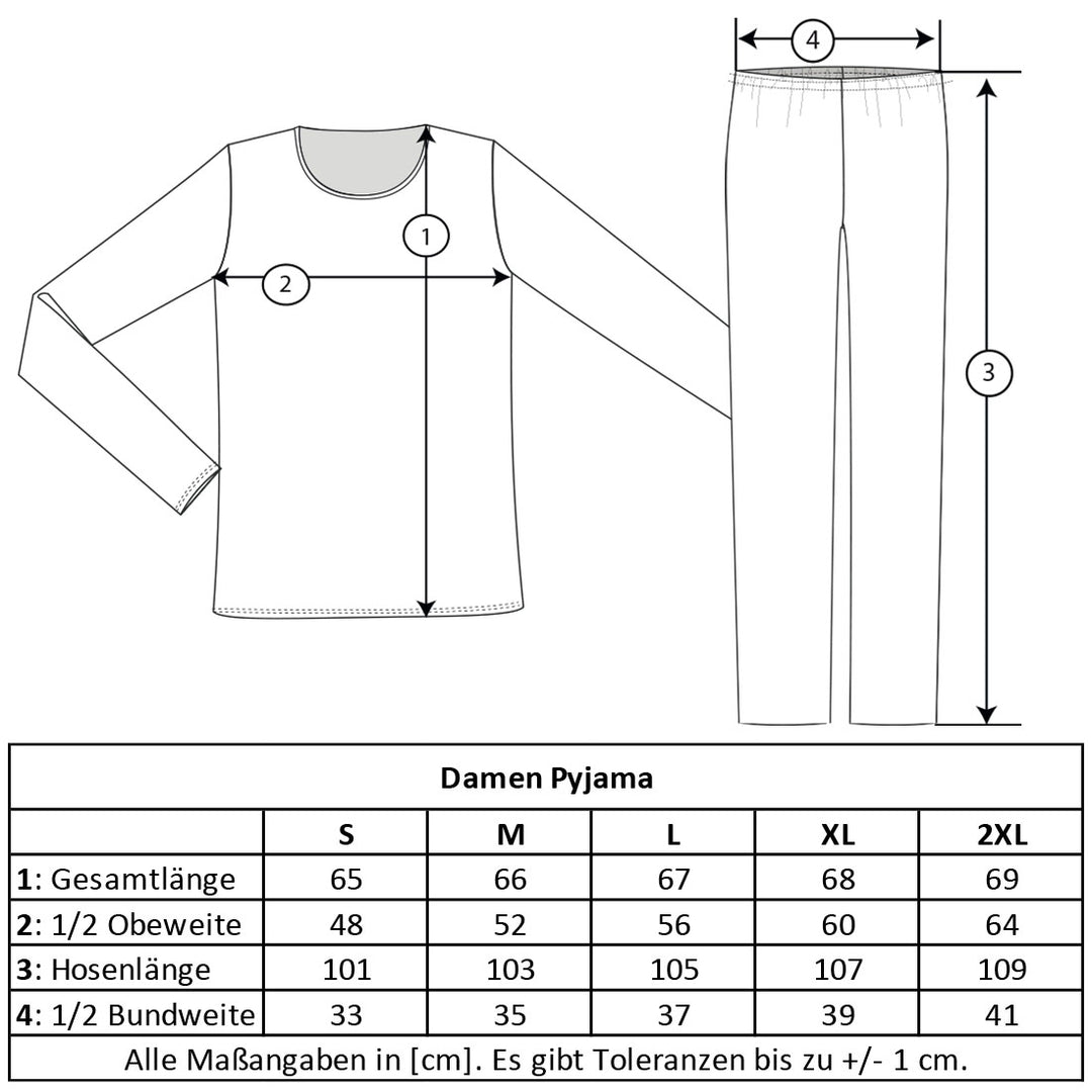 Pyjama Set Langarm - Schwalbe