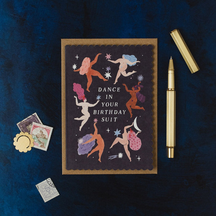 Klappkarte Birthday Suit Birthday Card