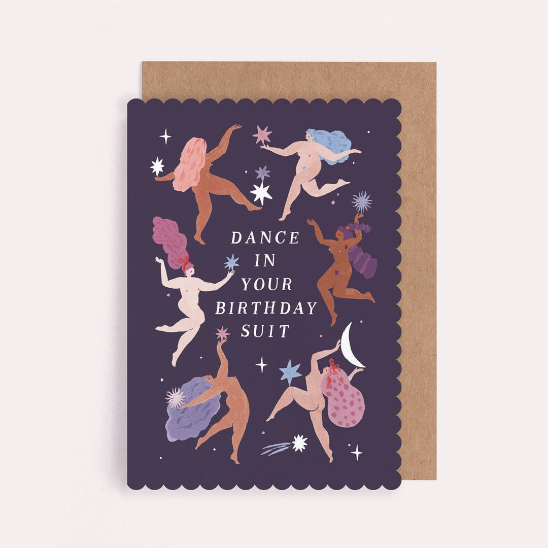 Klappkarte Birthday Suit Birthday Card