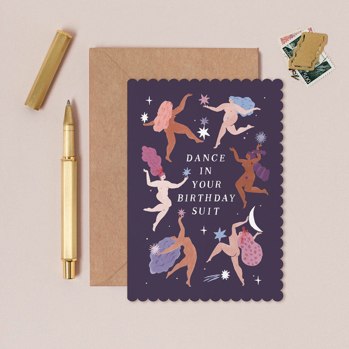 Klappkarte Birthday Suit Birthday Card