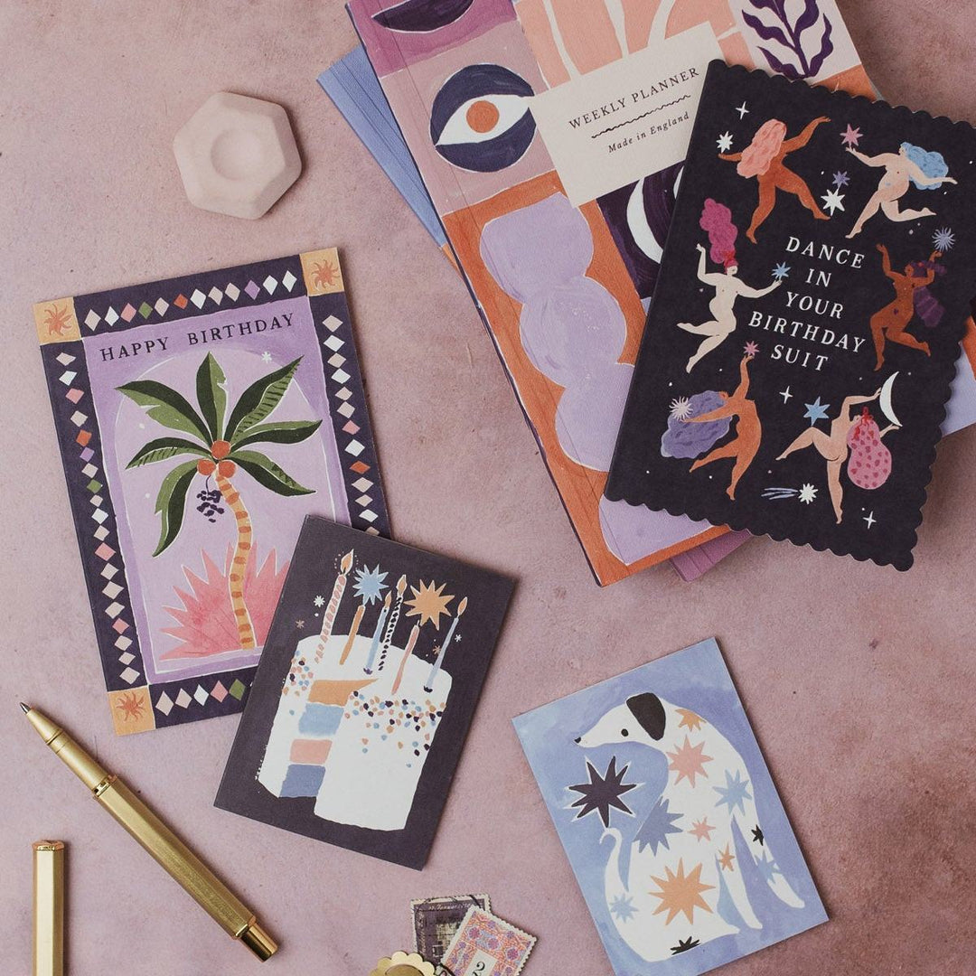 Klappkarte Birthday Suit Birthday Card