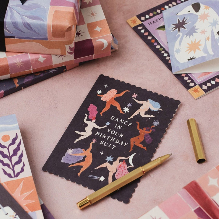 Klappkarte Birthday Suit Birthday Card