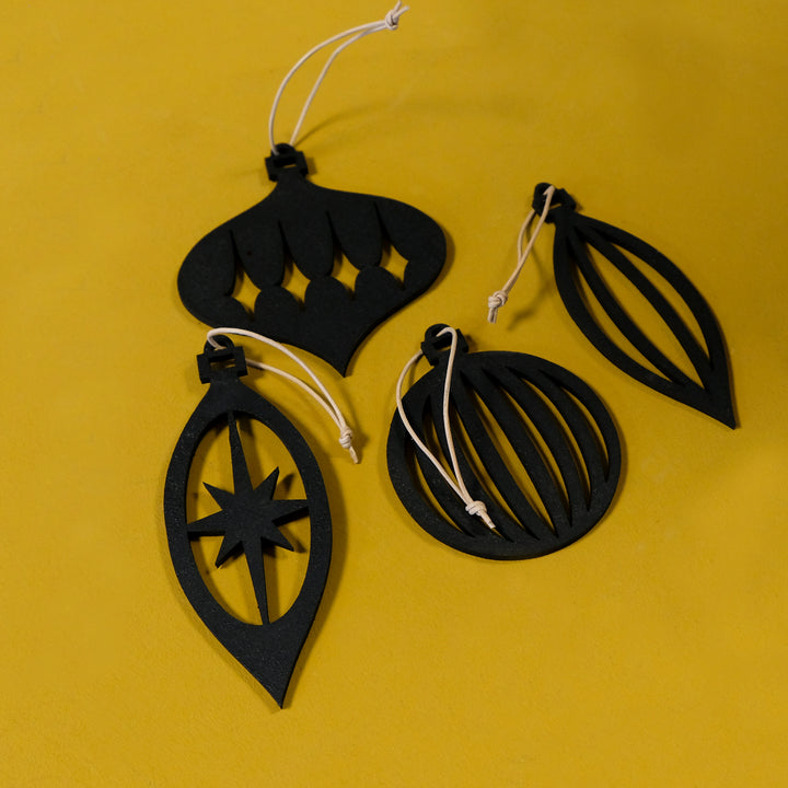 Pendant Retro Wooden Ornaments