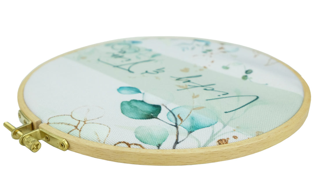 Embroidery frame morning dew with YOUR name