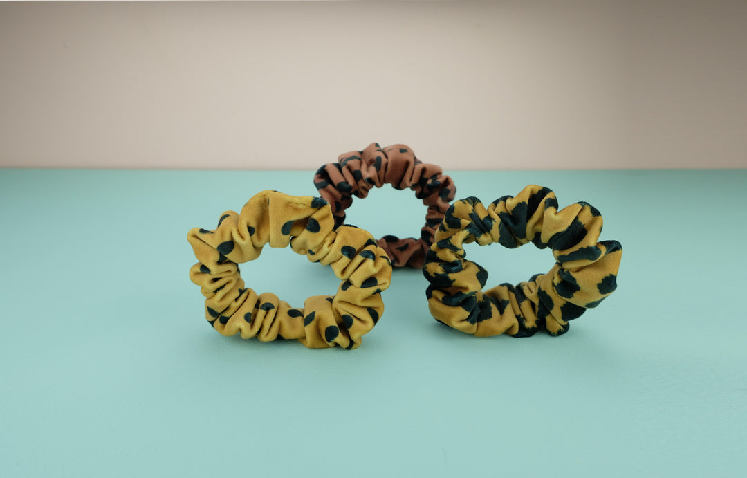 Scrunchie Sunny Leo Print