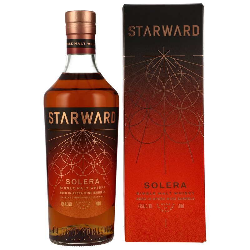 Starward Solera Single Malt Whiskey