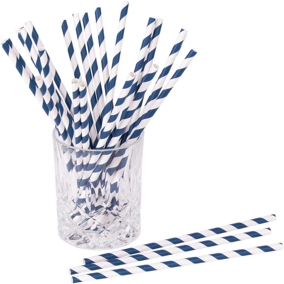Paper straws Stripe 25 pcs.