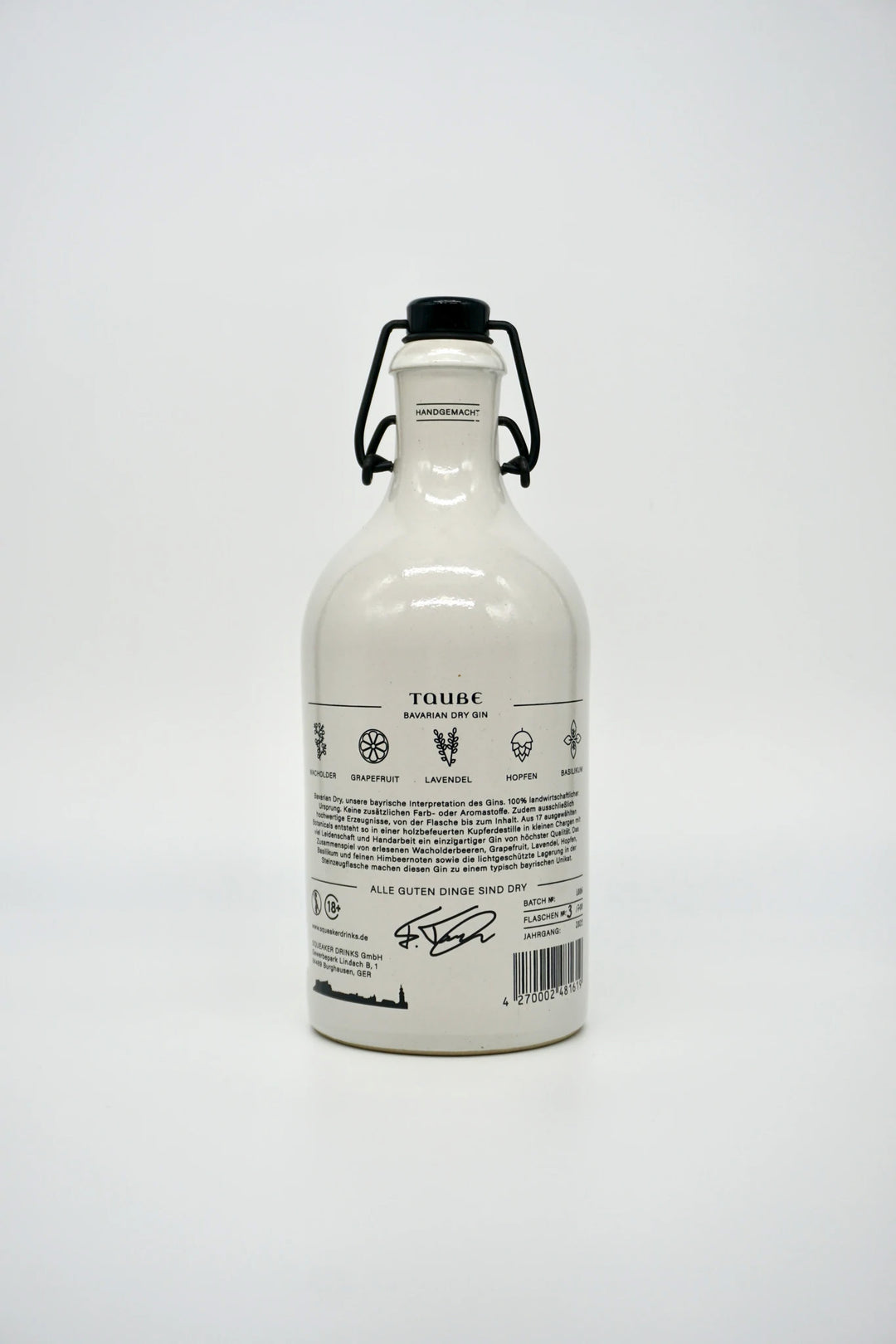 TAUBE Bavarian Dry Gin