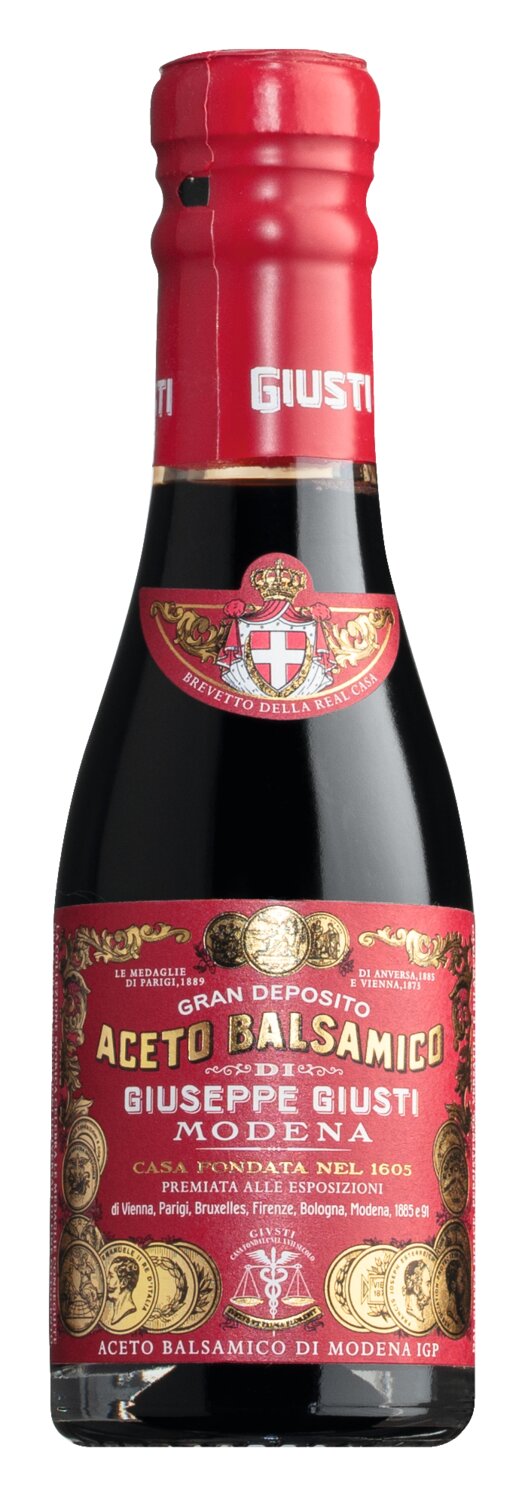 Giusti Balsamic Vinegar of Modena PGI 3 Gold Medals – The Dense