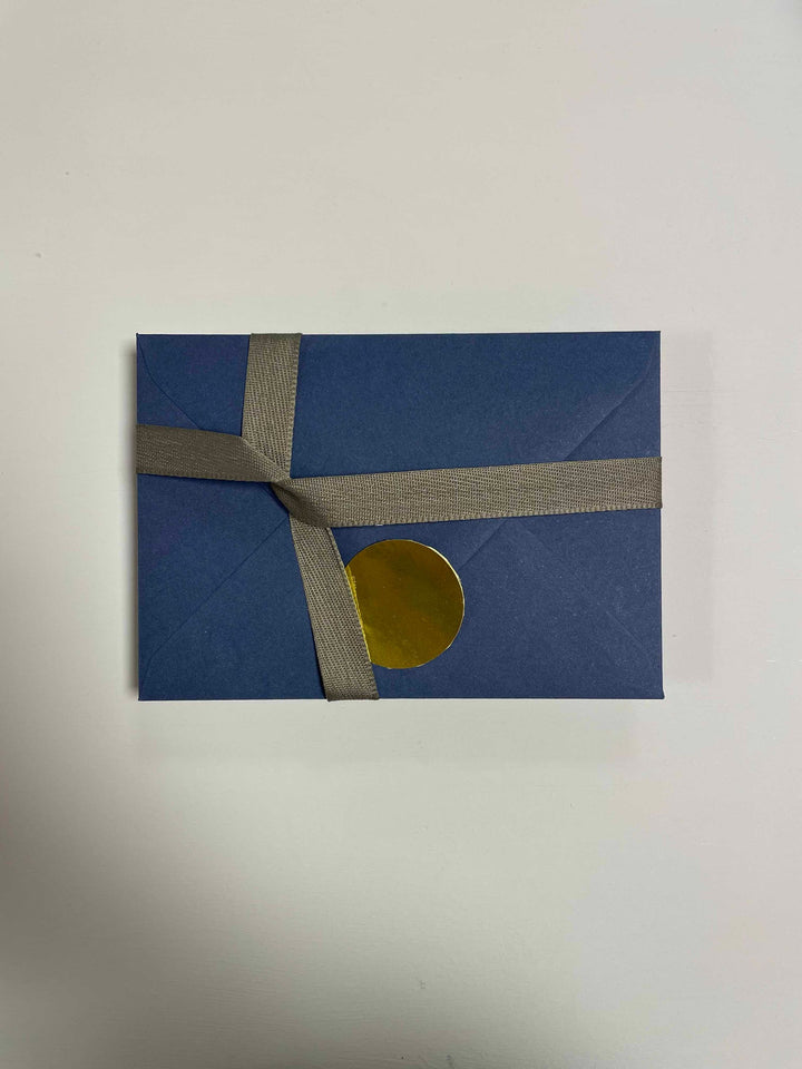 Umschlag-Set DIY mit Schleife &amp; Sticker