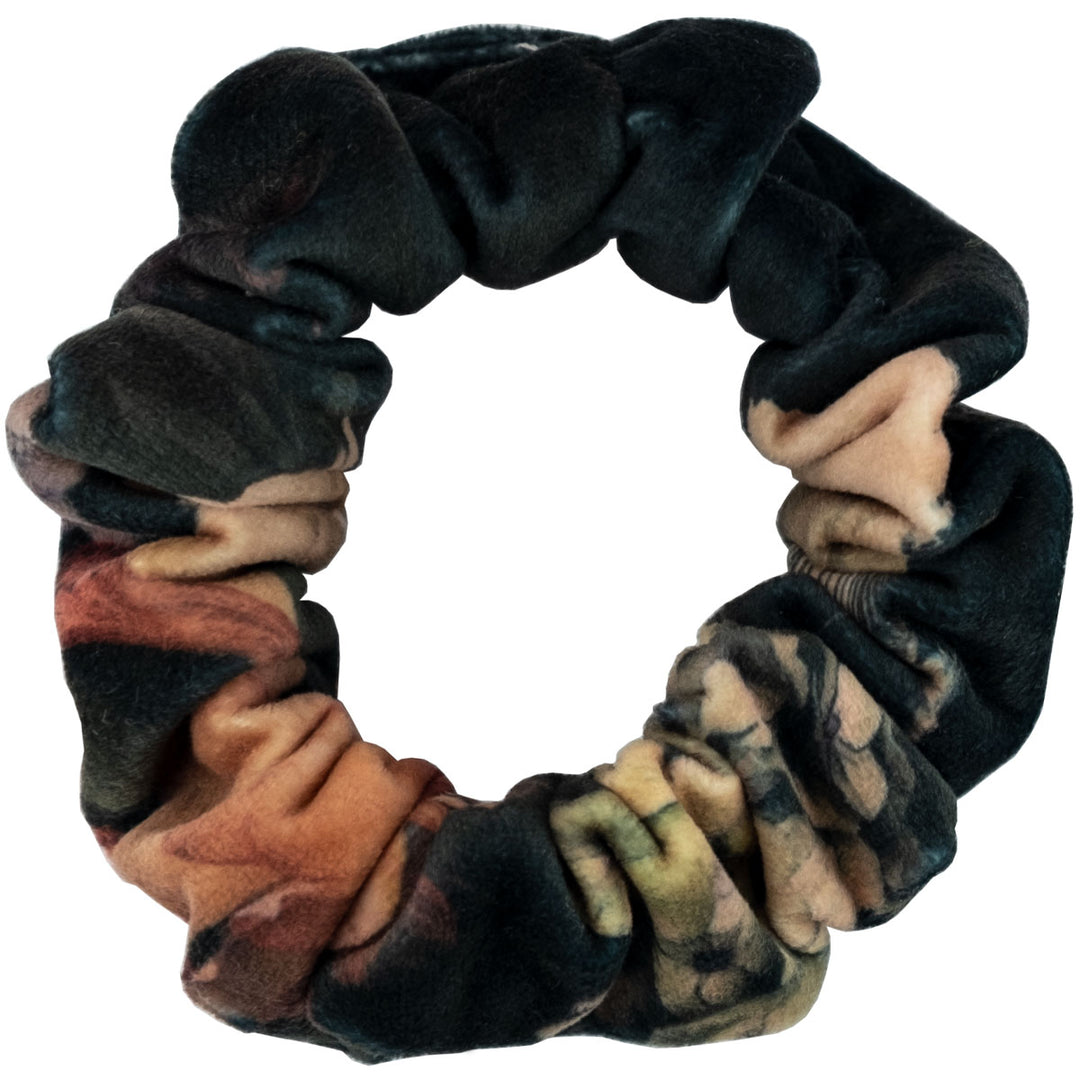 Scrunchie Sunny vintage flower print
