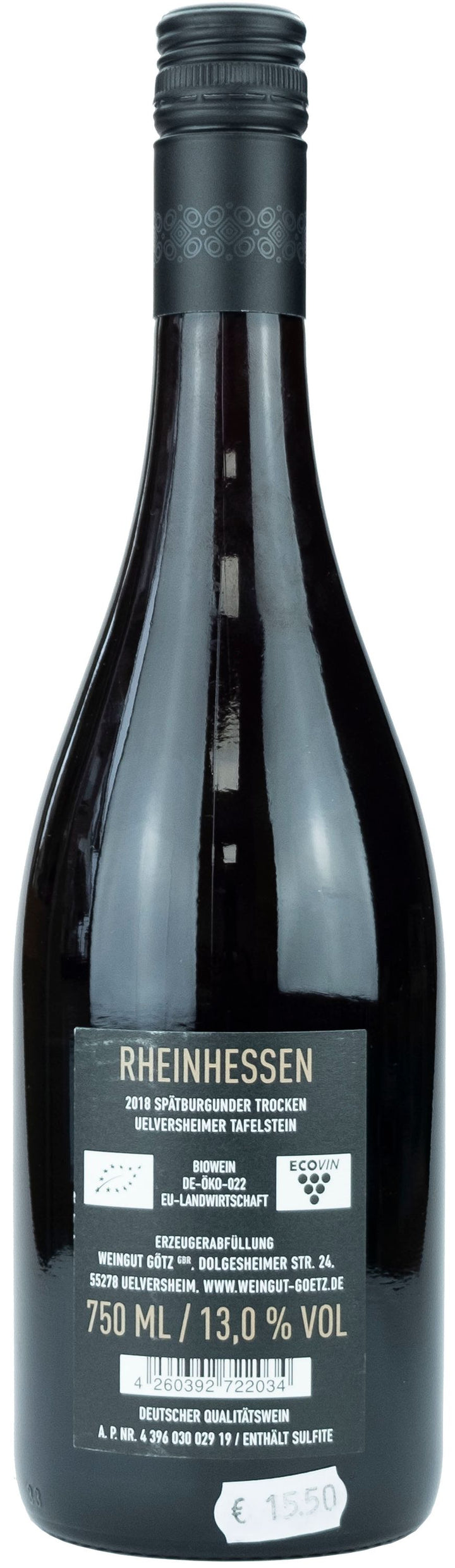 h3 Pinot Noir Tafelstein 2018