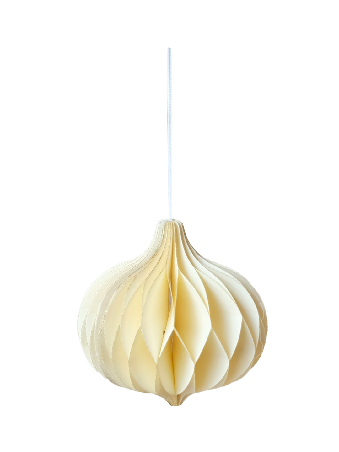 Paper Christmas decoration onion
